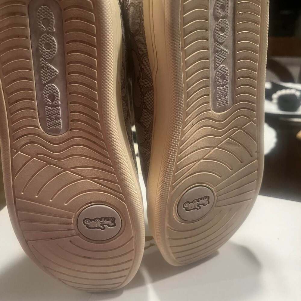Coach Lowline Low Top Signature Canvas Sneakers - Picture 6 of 7